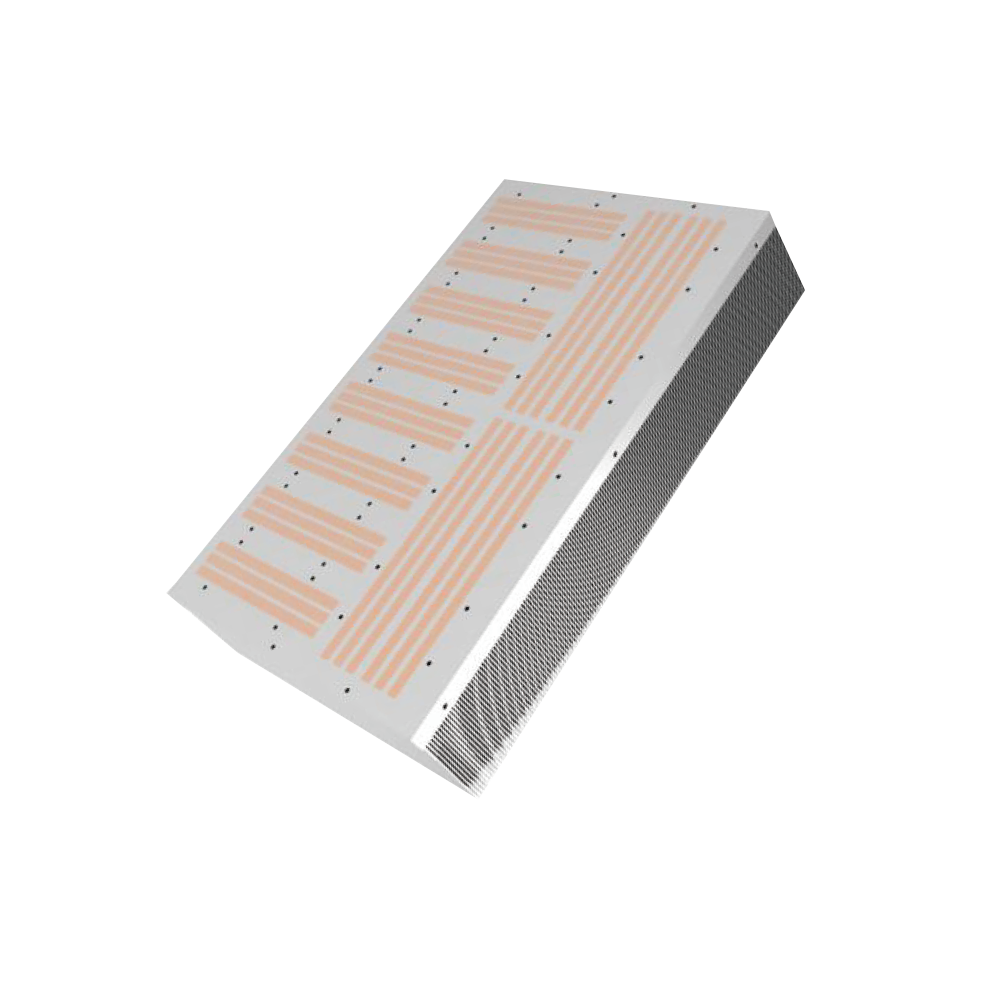 Skived Fin และ Heat Pipe-Integrated Aluminium Alloy หม้อน้ำระบายความร้อนด้วยอากาศ